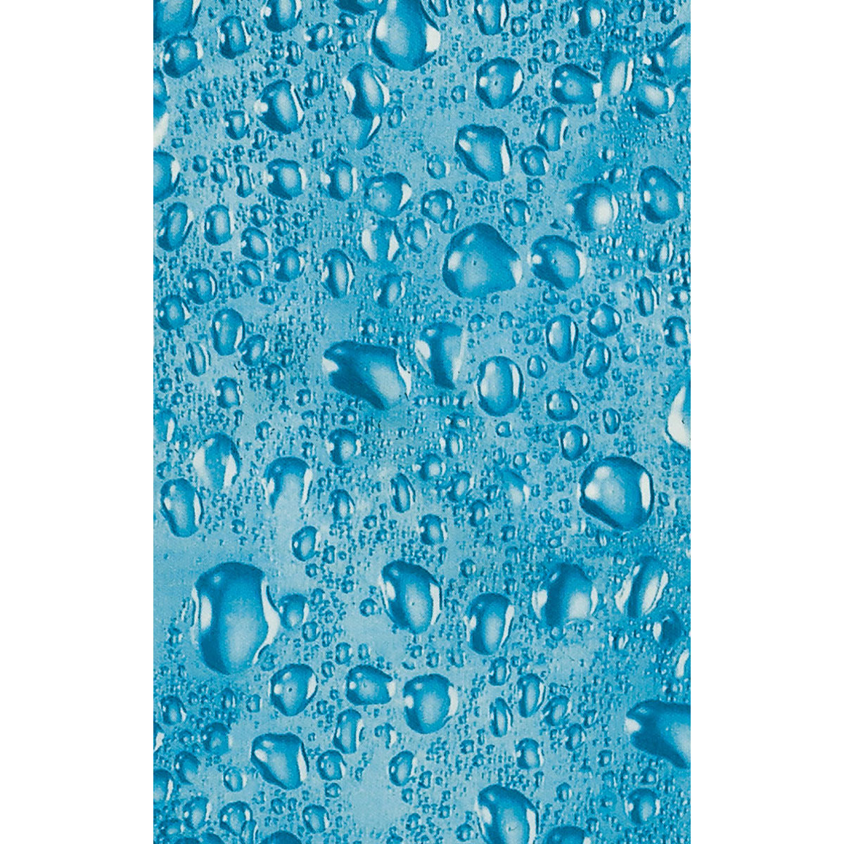 Zasłona łazienkowa WATER niebieska