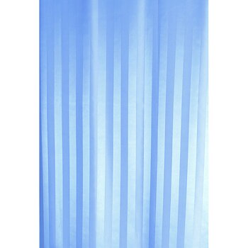 Zasłona łazienkowa ZEBRA jasno niebieska