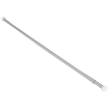 Drążek prysznicowy rozporowy do zasłon 75-125 cm chrom