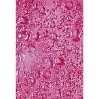 Zasłona łazienkowa WATER wiśniowa
