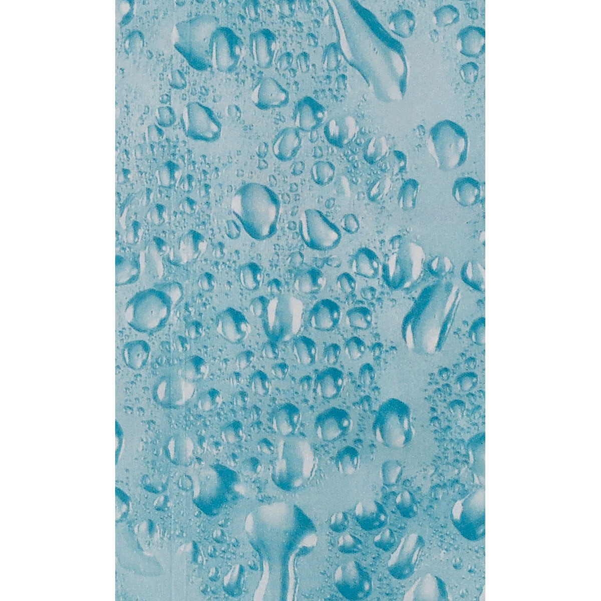 Zasłona łazienkowa WATER jasno niebieska