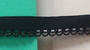 Svart resårband 10 mm