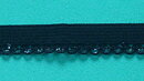 Svart resårband 10 mm