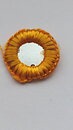 Orange spegelapplikation (Ø = 19 mm)
