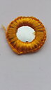 Orange spegelapplikation (Ø = 19 mm)