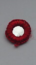 Röd spegelapplikation (Ø = 19 mm)