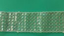 Vitt paljettband 45 mm