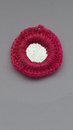 Rosa spegelapplikation (Ø = 19 mm)