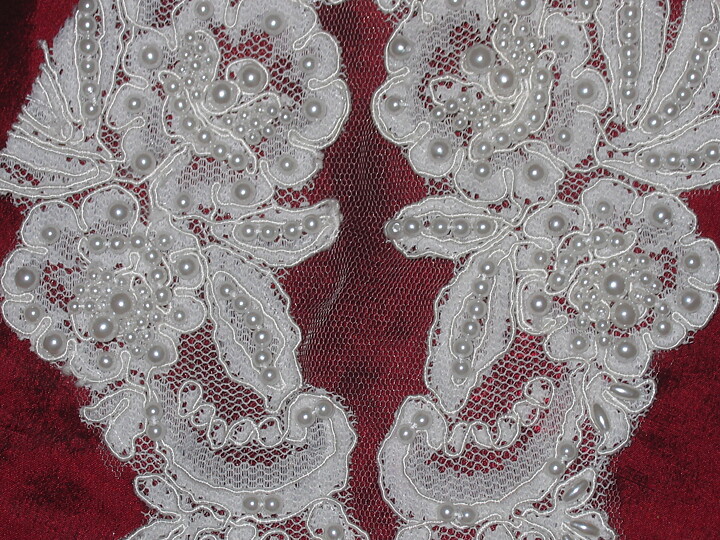 Vit applikation (165 x 160 mm)