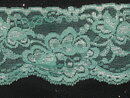 Mintgrön stretchspets 65 mm