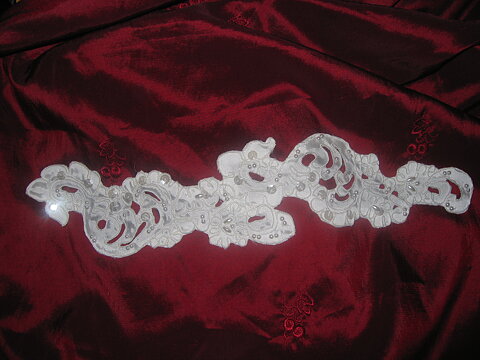Vit applikation (100 x 425 mm)