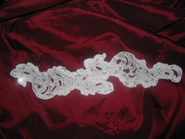 Vit applikation (100 x 425 mm)