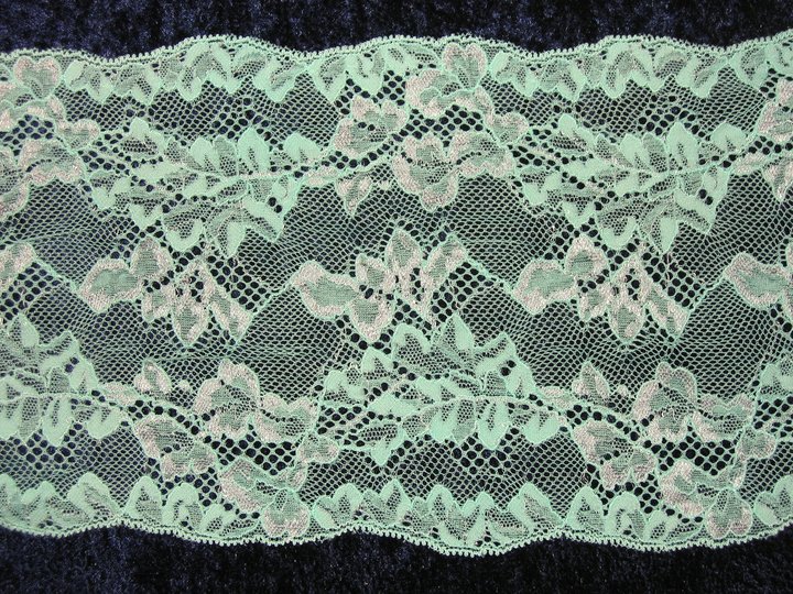 Grön/Rosa stretchspets 140 mm