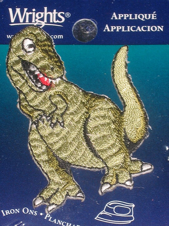 Flerfärgad applikation (45 x 65 mm)
