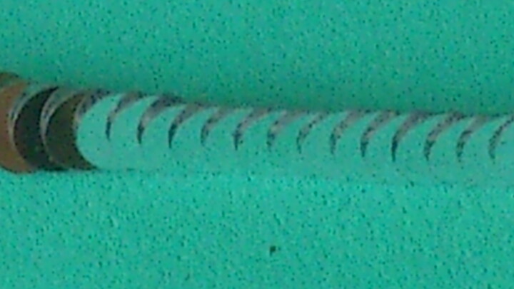 Silverfärgat paljettstretchband 6 mm