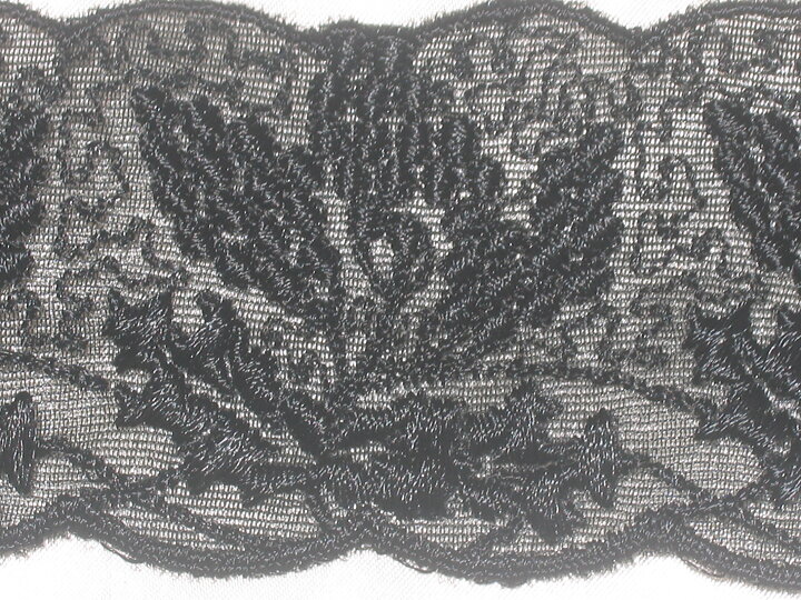 Svart spets 55 mm