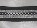 Svart stretchspets 22 mm