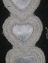 Vit broderispets 30 mm