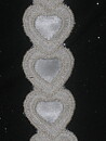 Vit broderispets 30 mm