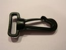Svart plastkrok 11 mm