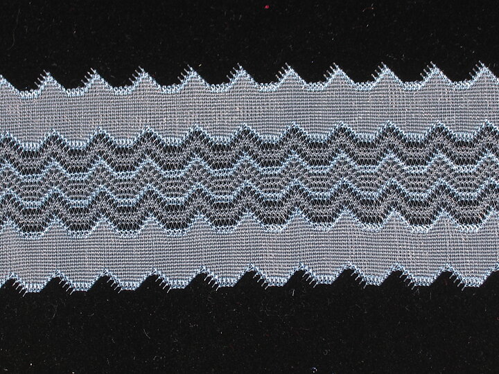 Blå nylonspets 44 mm