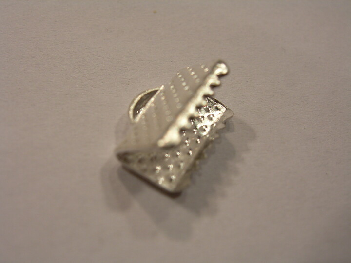  Ändstopp  silver 10 mm