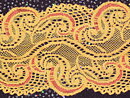 Orange stretchspets 80 mm