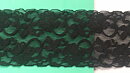 Svart stretchspets 95 mm