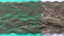 Olivgrön Stretchspets 145 mm