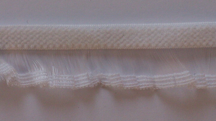Vitt resårband 20 mm