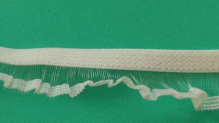 Vitt resårband 20 mm