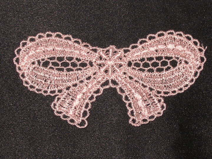 Rossettapplikation (80 x 45 mm)