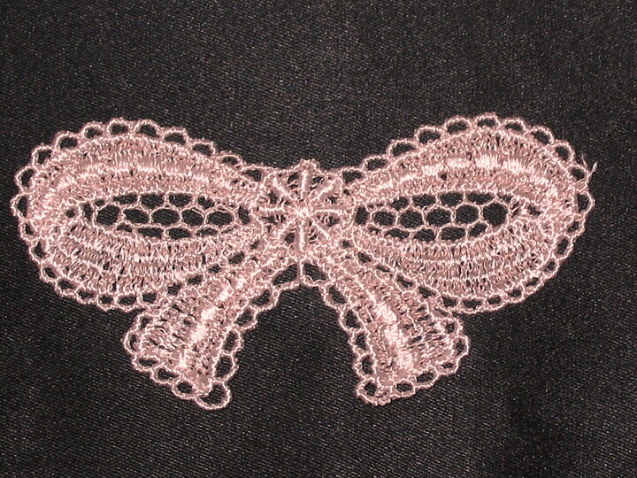 Rossettapplikation (80 x 45 mm)
