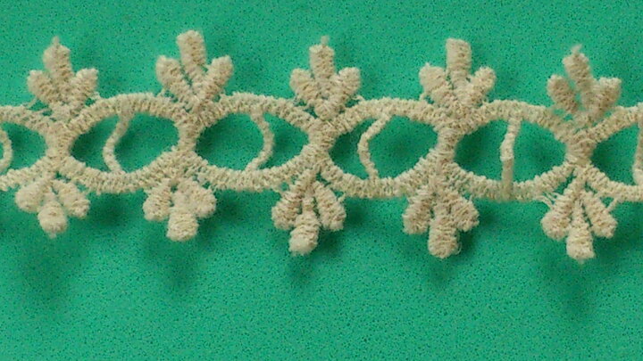 Benvit bomullsspets 25 mm