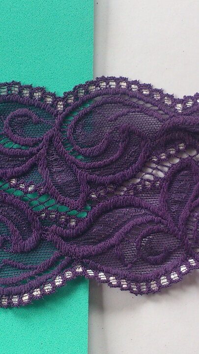 Lila stretchspets 90 mm