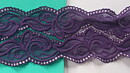 Lila stretchspets 90 mm