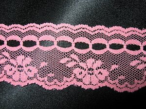 Rosa spets 32 mm