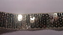 Guldfärgat paljettband 20 mm
