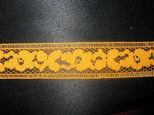 Orange spets 15 mm