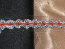 Silverfärgat band 8 mm