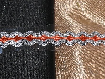 Silverfärgat band 8 mm