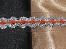 Silverfärgat band 8 mm