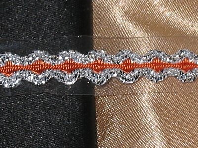 Silverfärgat band 8 mm