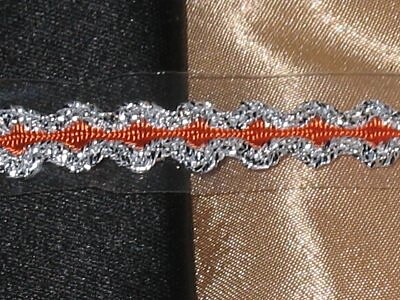 Silverfärgat band 8 mm
