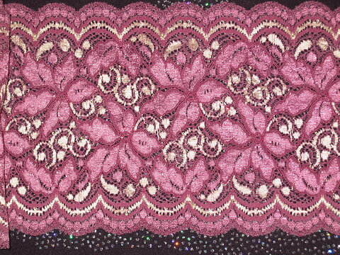 Lila stretchspets 142 mm