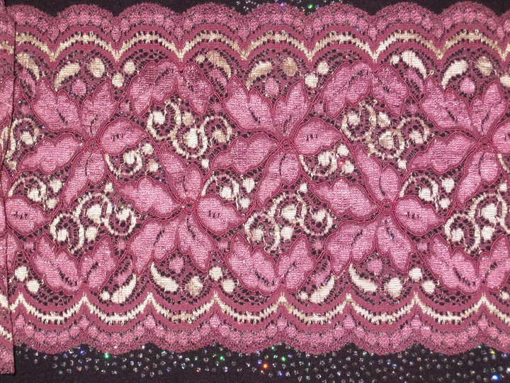 Lila stretchspets 142 mm