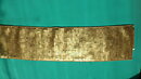 Guldfärgat paljettband 90 mm
