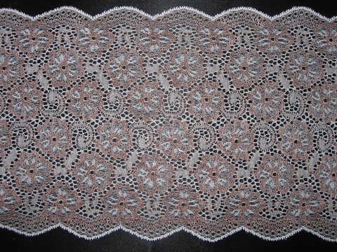 Brun/Vit stretchspets 175 mm