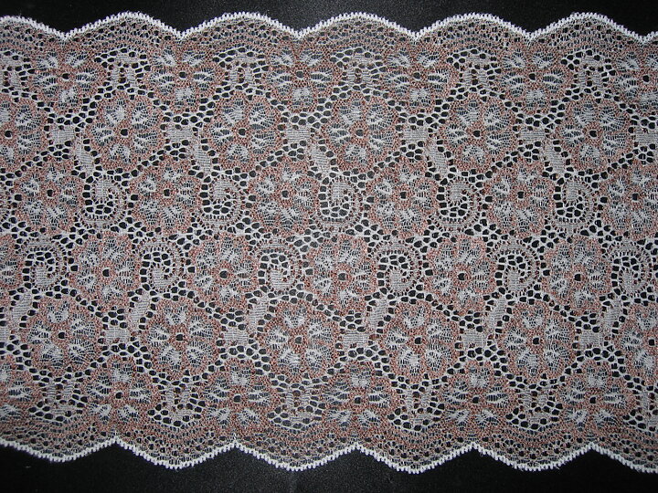 Brun/Vit stretchspets 175 mm