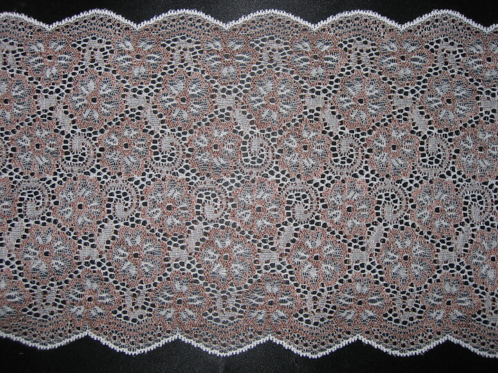 Brun/Vit stretchspets 175 mm
